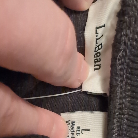 LL Bean Women's Charcoal Joggers - Picture 2 of 6